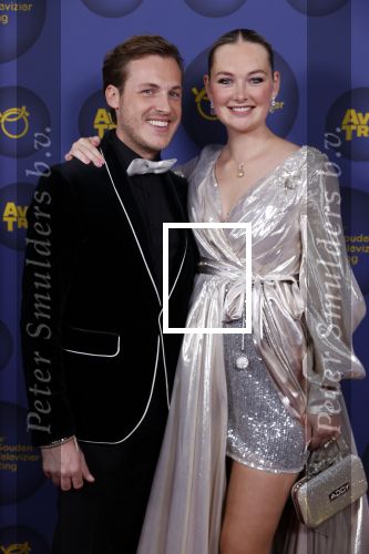 Amsterdam 14 oktober 2021
Televizierring gala in Carre Amsterdam. Maxime Meiland en Montana Meiland met hun partners Dirk en Leroy