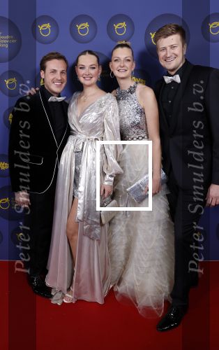 Amsterdam 14 oktober 2021
Televizierring gala in Carre Amsterdam. Maxime Meiland en Montana Meiland met hun partners Dirk en Leroy