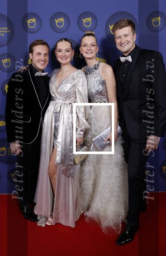 Amsterdam 14 oktober 2021
Televizierring gala in Carre Amsterdam. Maxime Meiland en Montana Meiland met hun partners Dirk en Leroy