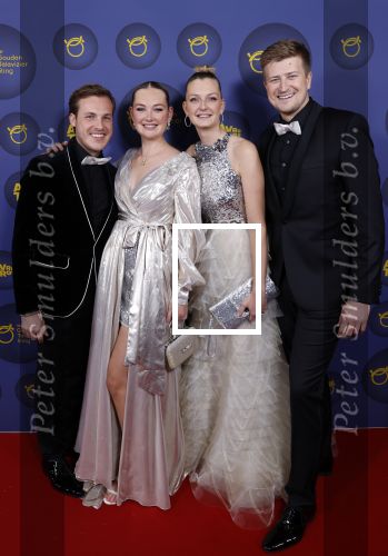 Amsterdam 14 oktober 2021
Televizierring gala in Carre Amsterdam. Maxime Meiland en Montana Meiland met hun partners Dirk en Leroy