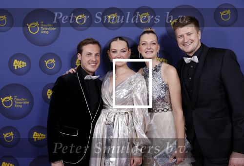 Amsterdam 14 oktober 2021
Televizierring gala in Carre Amsterdam. Maxime Meiland en Montana Meiland met hun partners Dirk en Leroy