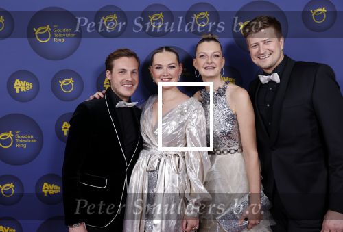 Amsterdam 14 oktober 2021
Televizierring gala in Carre Amsterdam. Maxime Meiland en Montana Meiland met hun partners Dirk en Leroy