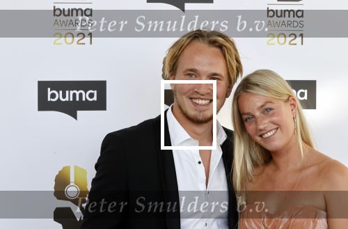 Amsterdam 20 september 2021
Buma awards in Bimhuis in Amsterdam.
Mc Snelle , Lars Bos. Met zijn vriendin Sterre Kunzler