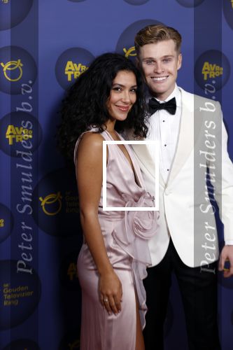 Amsterdam 14 oktober 2021
Televizierring gala in Carre Amsterdam. Moise Trustfull met Kaj Vandervoort