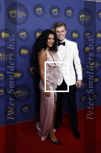 Amsterdam 14 oktober 2021
Televizierring gala in Carre Amsterdam. Moise Trustfull met Kaj Vandervoort
