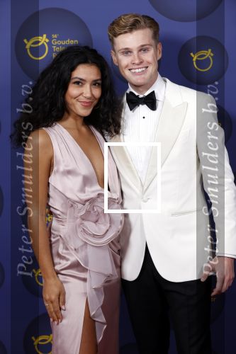 Amsterdam 14 oktober 2021
Televizierring gala in Carre Amsterdam. Moise Trustfull met vriend Kaj Vandervoort