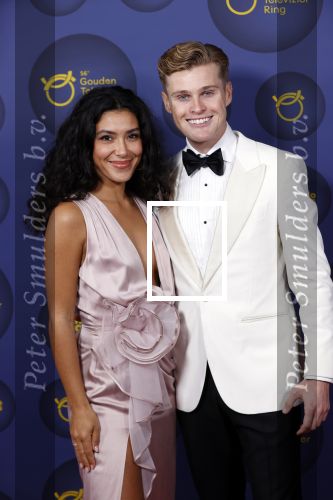 Amsterdam 14 oktober 2021
Televizierring gala in Carre Amsterdam. Moise Trustfull met vriend Kaj Vandervoort