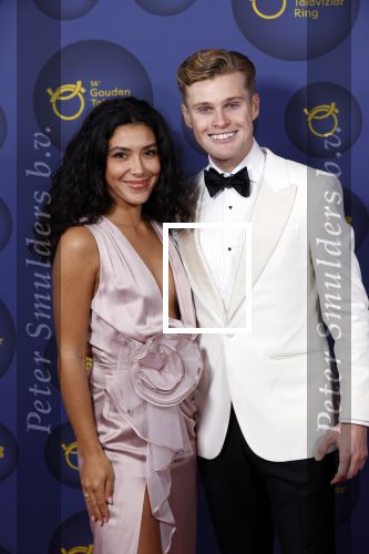 Amsterdam 14 oktober 2021
Televizierring gala in Carre Amsterdam. Moise Trustfull met vriend Kaj Vandervoort
