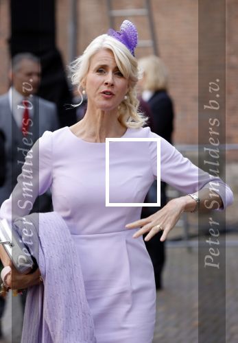 Den Haag 21 september 2021
Prinsjesdag in Den Haag 2021. De troonrede is in de grote kerk. Aanwezig namens de koninklijke familie zijn Koning Willem Alexander en Koningin Maxima Prins Constantijn en Prinses Laurentien. Mona Keizer