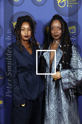 Amsterdam 14 oktober 2021
Televizierring gala in Carre Amsterdam. Naomie Pieter en Clarice Gargard