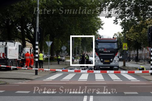 Amsterdam 2 september 2021
Ongeluk met fietser en vrachtwagen.