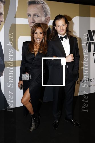 Amsterdam 28 september 2021
Premiere James Bond in Tuschinski. Patty Brard kwam met Guido Spek