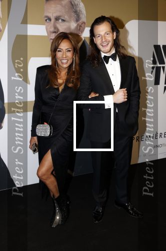 Amsterdam 28 september 2021
Premiere James Bond in Tuschinski. Patty Brard kwam met Guido Spek
