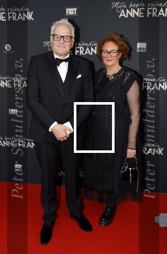 Amsterdam 6 september 2021
Premiere Mijn beste vriendin Anne Frank in Tuschinski.
Paul Ruven en partner