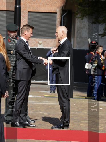 Den Haag 21 september 2021
Prinsjesdag in Den Haag 2021. De troonrede is in de grote kerk. Aanwezig namens de koninklijke familie zijn Koning Willem Alexander en Koningin Maxima Prins Constantijn en Prinses Laurentien. Peter Kranendonk
