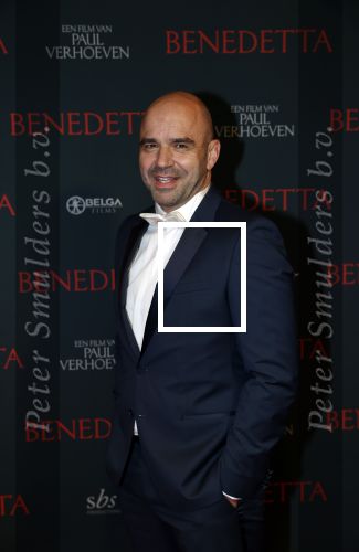 Amsterdam 12 oktober 2021
Premiere Benedetta  in Tuschinski. paul Verhoeven is de regisseur. Peter Post