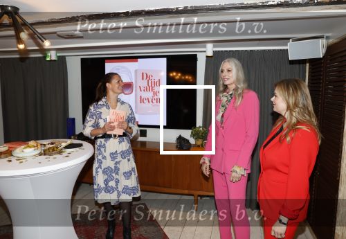 Amsterdam 11 oktober 2021
Boekpresentatie Petra v Bremen en Helene v Santen in hotel the Hoxton . Tanja Jess reikt het eerste boek uit.