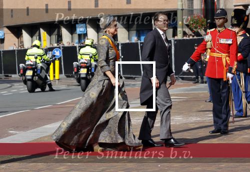 Den Haag 21 september 2021
Prinsjesdag in Den Haag 2021. De troonrede is in de grote kerk. Aanwezig namens de koninklijke familie zijn Koning Willem Alexander en Koningin Maxima Prins Constantijn en Prinses Laurentien.