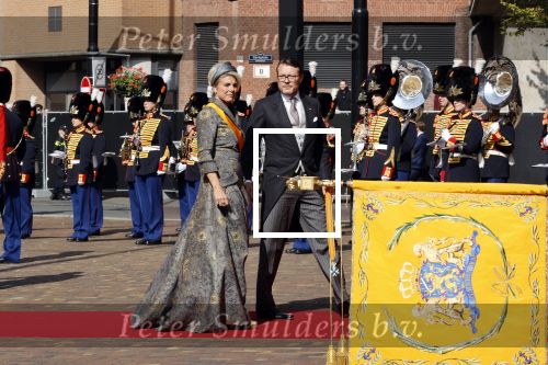 Den Haag 21 september 2021
Prinsjesdag in Den Haag 2021. De troonrede is in de grote kerk. Aanwezig namens de koninklijke familie zijn Koning Willem Alexander en Koningin Maxima Prins Constantijn en Prinses Laurentien.