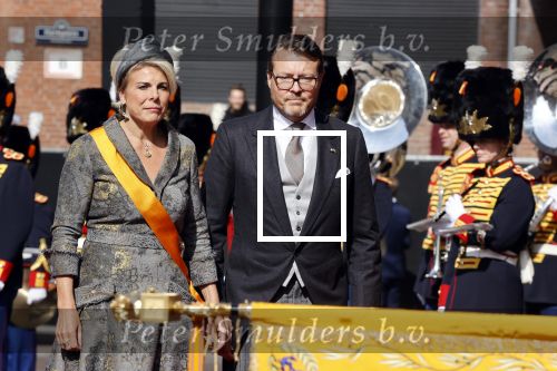 Den Haag 21 september 2021
Prinsjesdag in Den Haag 2021. De troonrede is in de grote kerk. Aanwezig namens de koninklijke familie zijn Koning Willem Alexander en Koningin Maxima Prins Constantijn en Prinses Laurentien.