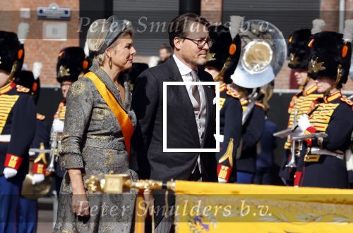 Den Haag 21 september 2021
Prinsjesdag in Den Haag 2021. De troonrede is in de grote kerk. Aanwezig namens de koninklijke familie zijn Koning Willem Alexander en Koningin Maxima Prins Constantijn en Prinses Laurentien.