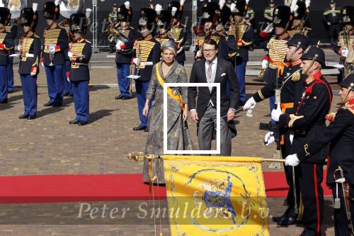 Den Haag 21 september 2021
Prinsjesdag in Den Haag 2021. De troonrede is in de grote kerk. Aanwezig namens de koninklijke familie zijn Koning Willem Alexander en Koningin Maxima Prins Constantijn en Prinses Laurentien.