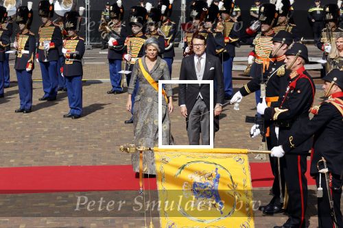 Den Haag 21 september 2021
Prinsjesdag in Den Haag 2021. De troonrede is in de grote kerk. Aanwezig namens de koninklijke familie zijn Koning Willem Alexander en Koningin Maxima Prins Constantijn en Prinses Laurentien.