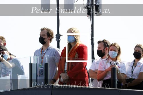 Zandvoort 5 september 2021
Grand Pris F1 op circuit Zandvoort . Aanwezig oa Koning Willem Alexander Koningin Maxima Prinses Amalia en prinses Alexia. Max Verstappen wint de GP Lewis Hamilton is 2e en Valteri Bottas 3e
