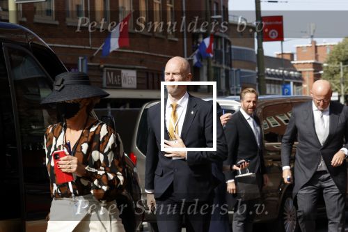 Den Haag 21 september 2021
Prinsjesdag in Den Haag 2021. De troonrede is in de grote kerk. Aanwezig namens de koninklijke familie zijn Koning Willem Alexander en Koningin Maxima Prins Constantijn en Prinses Laurentien.