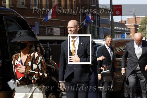 Den Haag 21 september 2021
Prinsjesdag in Den Haag 2021. De troonrede is in de grote kerk. Aanwezig namens de koninklijke familie zijn Koning Willem Alexander en Koningin Maxima Prins Constantijn en Prinses Laurentien.