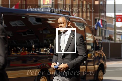 Den Haag 21 september 2021
Prinsjesdag in Den Haag 2021. De troonrede is in de grote kerk. Aanwezig namens de koninklijke familie zijn Koning Willem Alexander en Koningin Maxima Prins Constantijn en Prinses Laurentien.