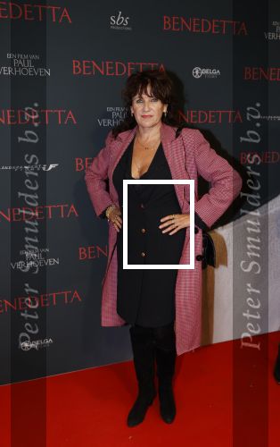 Amsterdam 12 oktober 2021
Premiere Benedetta  in Tuschinski. paul Verhoeven is de regisseur. Renee Fokker