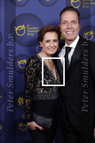 Amsterdam 14 oktober 2021
Televizierring gala in Carre Amsterdam. Rob Geus met zijn vrouw