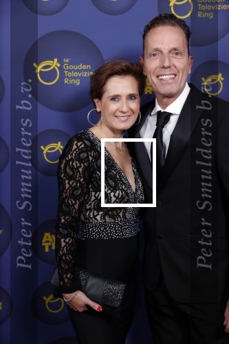 Amsterdam 14 oktober 2021
Televizierring gala in Carre Amsterdam. Rob Geus met zijn vrouw