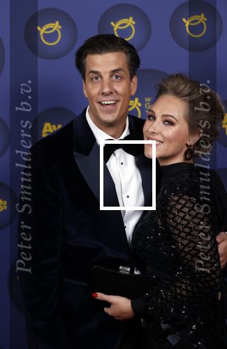Amsterdam 14 oktober 2021
Televizierring gala in Carre Amsterdam. Rob Kemps met zijn vrouw