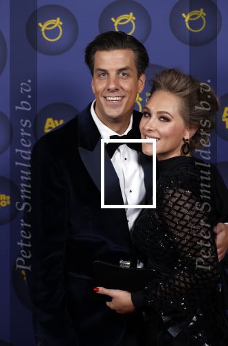 Amsterdam 14 oktober 2021
Televizierring gala in Carre Amsterdam. Rob Kemps met zijn vrouw