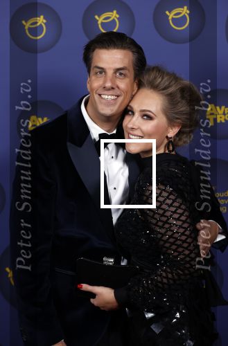 Amsterdam 14 oktober 2021
Televizierring gala in Carre Amsterdam. Rob Kemps met zijn vrouw