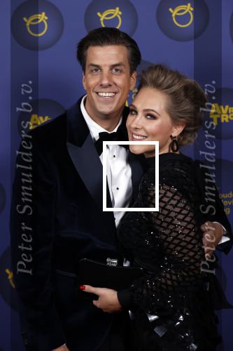 Amsterdam 14 oktober 2021
Televizierring gala in Carre Amsterdam. Rob Kemps met zijn vrouw