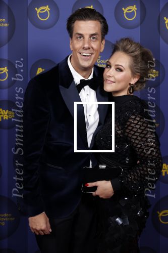 Amsterdam 14 oktober 2021
Televizierring gala in Carre Amsterdam. Rob Kemps met zijn vrouw