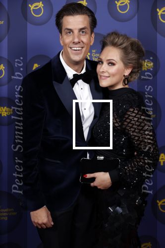 Amsterdam 14 oktober 2021
Televizierring gala in Carre Amsterdam. Rob Kemps met zijn vrouw