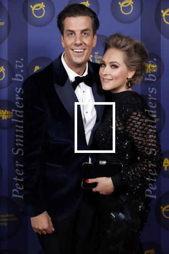 Amsterdam 14 oktober 2021
Televizierring gala in Carre Amsterdam. Rob Kemps met zijn vrouw