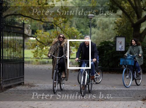 Amsterdam 16 oktober 2021
Robert en Claudia Schoemacher op de fiets bij het vondelpark