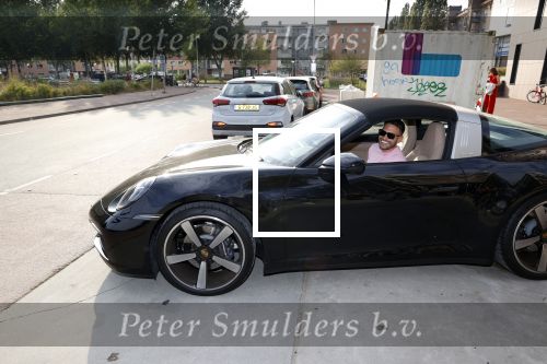 Amsterdam 26 september 2021
Rolf Sanchez met zijn porsche 911 targa