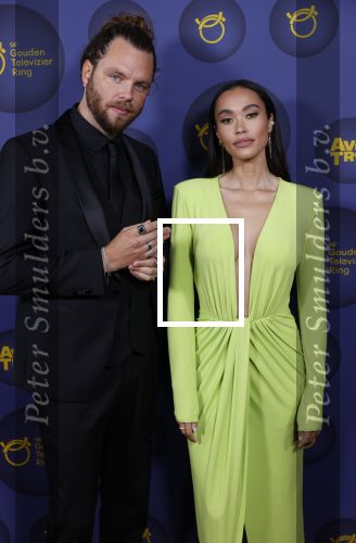 Amsterdam 14 oktober 2021
Televizierring gala in Carre Amsterdam. Romy Monteiro kwam met haar vriend Jasper Suyk