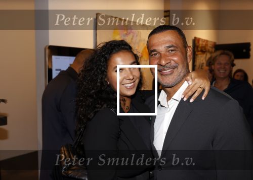 Amsterdam 6 oktober 2021
Opening expositie Bram Reijnders . Nicolette v dam is de host van de avond. Ruud Gullit met zijn dochter Joelle Gullit