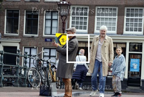 Amsterdam 2 oktober 2021
Ruud de Wild met zijn dochter Teddy  aan het winkelen in de 9 straatjes