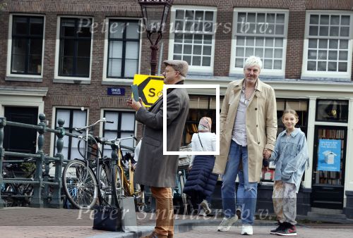 Amsterdam 2 oktober 2021
Ruud de Wild met zijn dochter Teddy  aan het winkelen in de 9 straatjes
