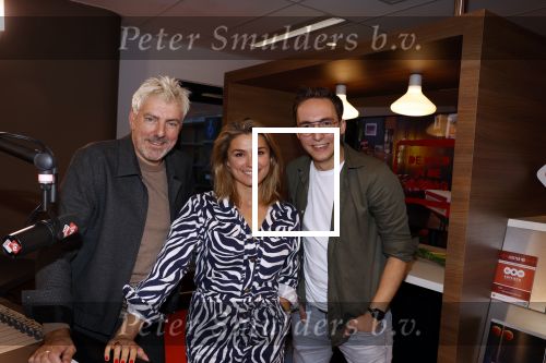 Amsterdam 4 oktober 2021
Eerste radio uitzending van Ruud de Wild met zijn sidekicks  Evi Hanssen en Gijs Hakkertvanuit het VU in Amsterdam