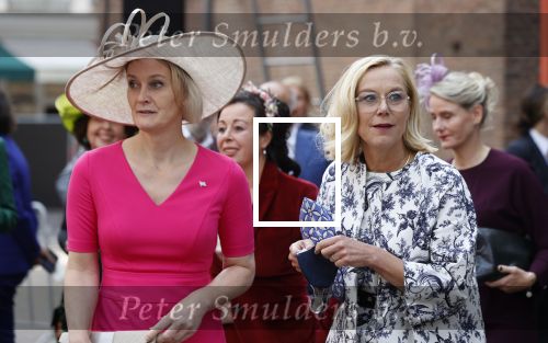 Den Haag 21 september 2021
Prinsjesdag in Den Haag 2021. De troonrede is in de grote kerk. Aanwezig namens de koninklijke familie zijn Koning Willem Alexander en Koningin Maxima Prins Constantijn en Prinses Laurentien. Sigrid Kaag