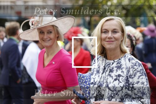 Den Haag 21 september 2021
Prinsjesdag in Den Haag 2021. De troonrede is in de grote kerk. Aanwezig namens de koninklijke familie zijn Koning Willem Alexander en Koningin Maxima Prins Constantijn en Prinses Laurentien. Sigrid Kaag